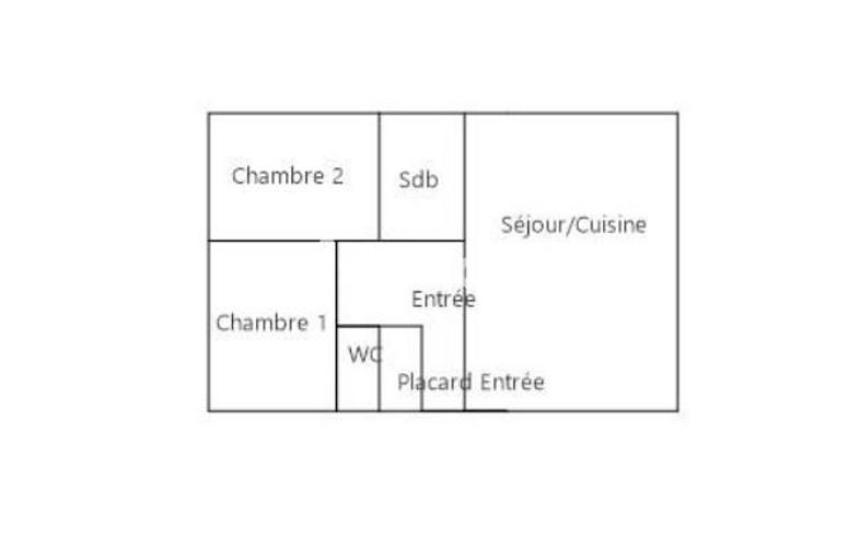 Appartement - 64 m² - 3 pièces