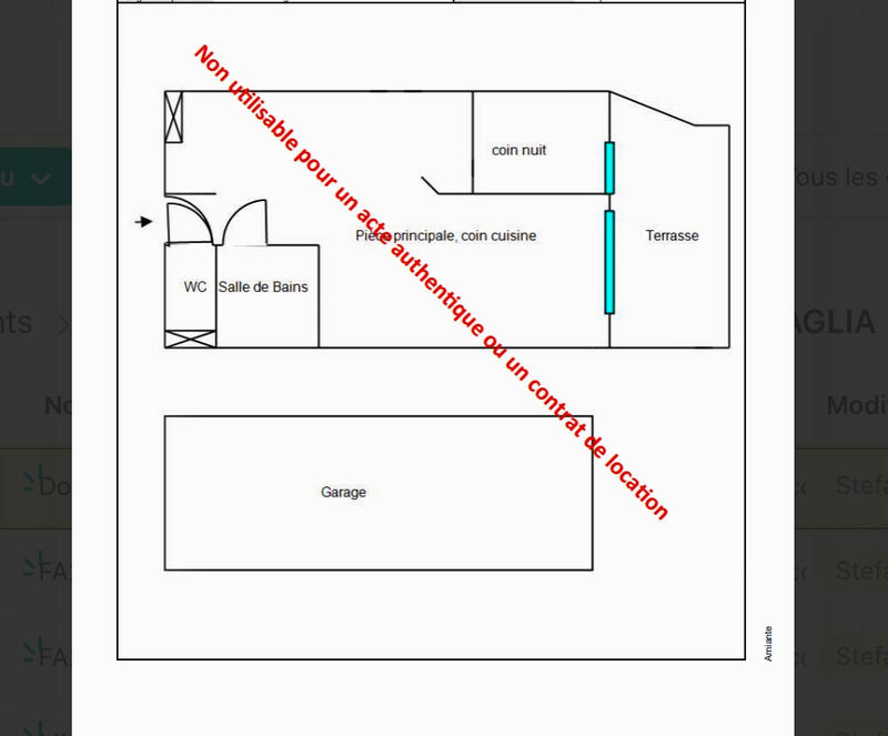 Appartement - 25 m² - 1 pièce