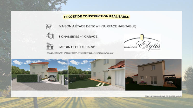 Maison - 90 m² - 4 pièces