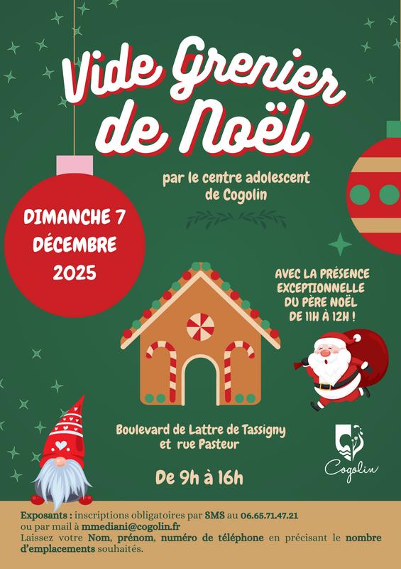 Vide grenier de noël