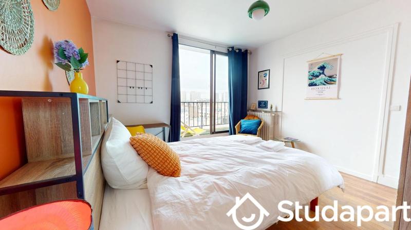 Chambre - 11 m² - 1 pièce