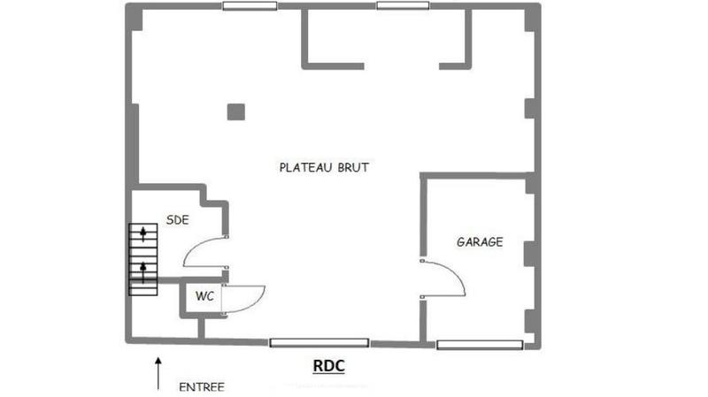 Loft - 128 m² - 4 pièces