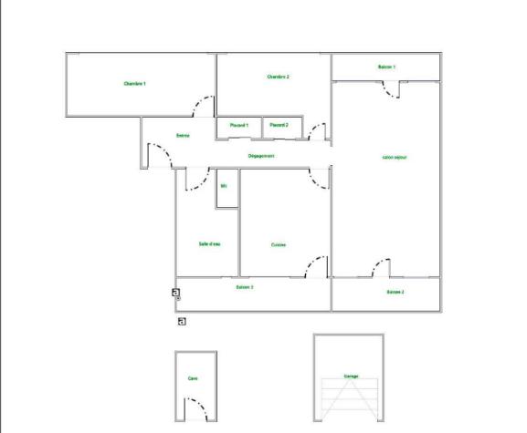 Appartement - 71 m² - 3 pièces