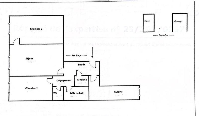 Appartement - 70 m² - 3 pièces