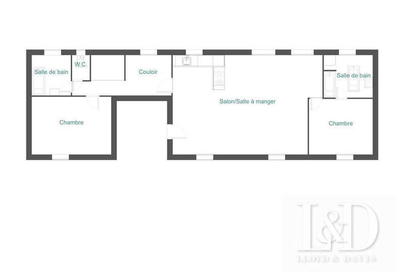 Appartement - 85 m² - 3 pièces