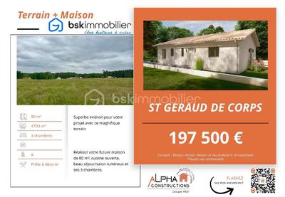 Terrain constructible - 4 730 m²