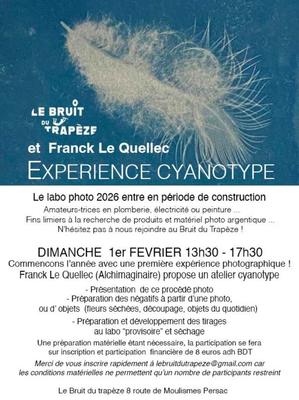 Atelier cyanotype
