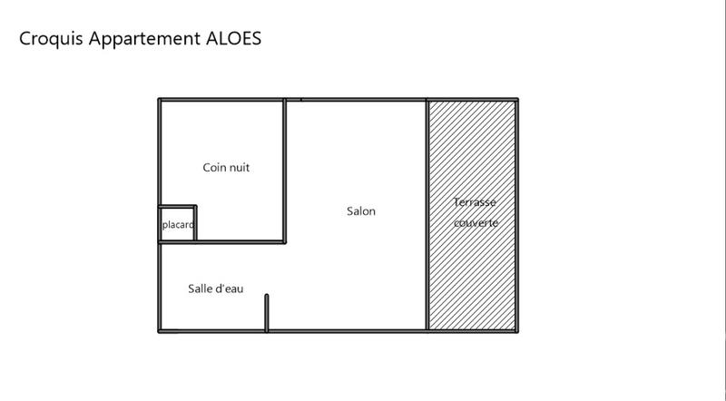 Appartement - 22 m² - 2 pièces