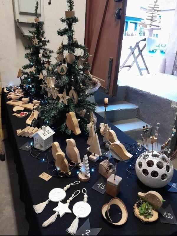 Marché de Noël à la cave