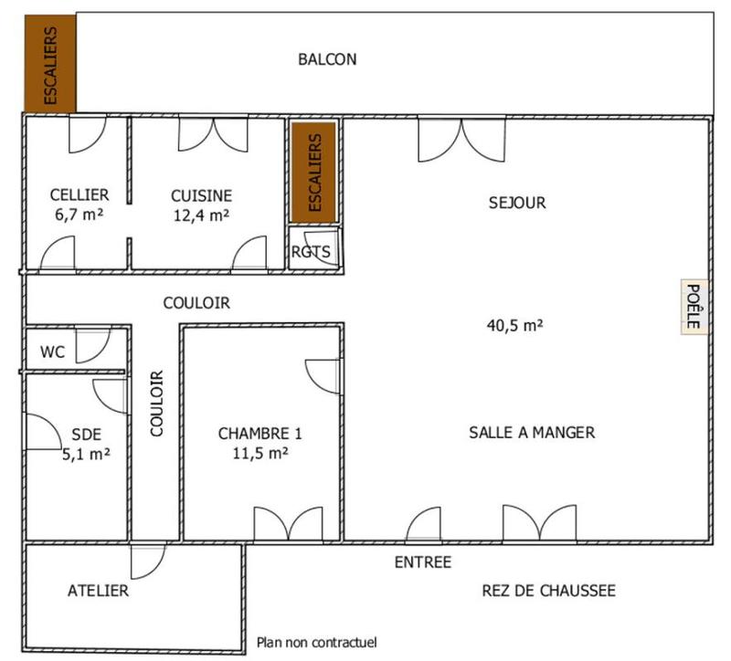 Maison - 152 m² - 6 pièces