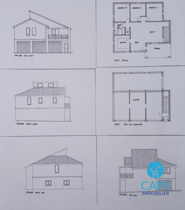 Maison contemporaine - 100 m² - 4 pièces