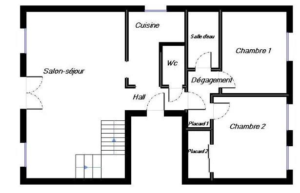 Duplex - 122 m² - 5 pièces