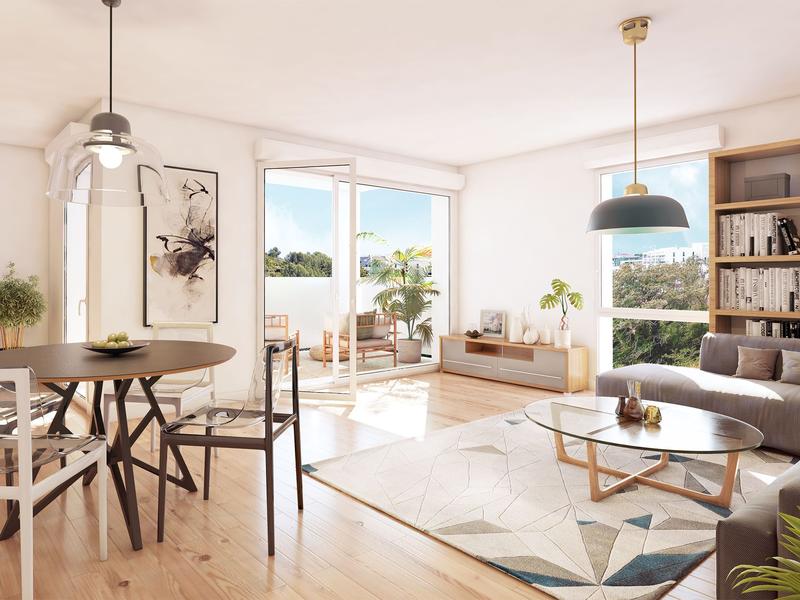 Appartement - 50 m² - 2 pièces