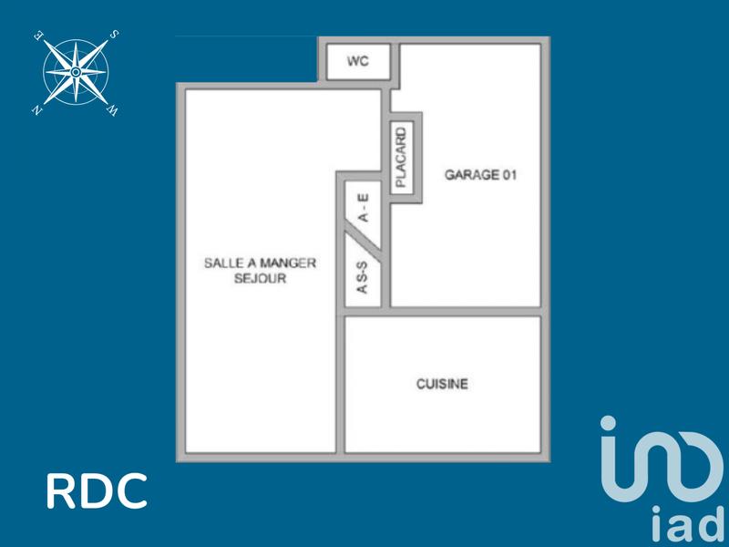 Maison - 92 m² - 5 pièces