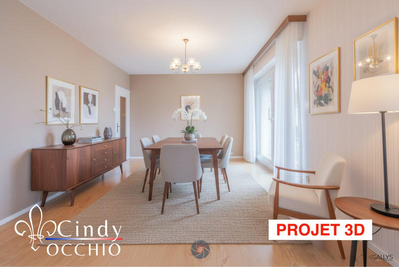 Appartement - 77 m² - 3 pièces