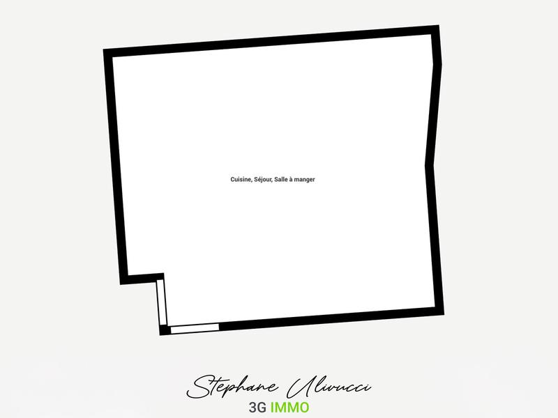 Maison - 60 m² - 3 pièces