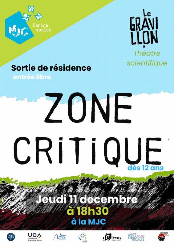 Zone critique - sortie de résidence