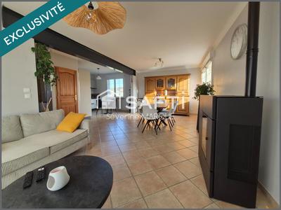 Maison - 125 m² - 7 pièces