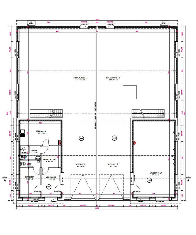 Local d'activités - 350 m²