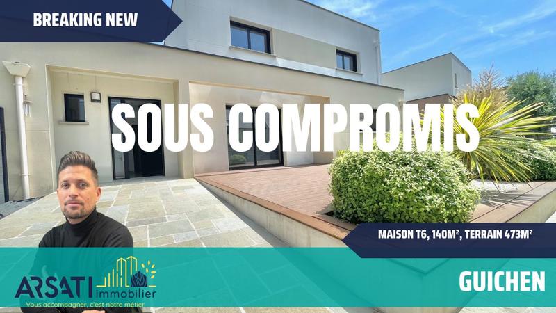 Maison contemporaine - 140 m² - 6 pièces