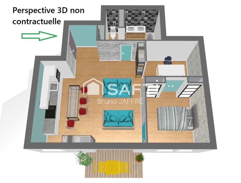 Appartement - 56 m² - 3 pièces