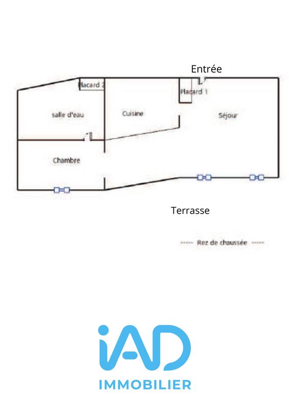 Appartement - 35 m² - 1 pièce
