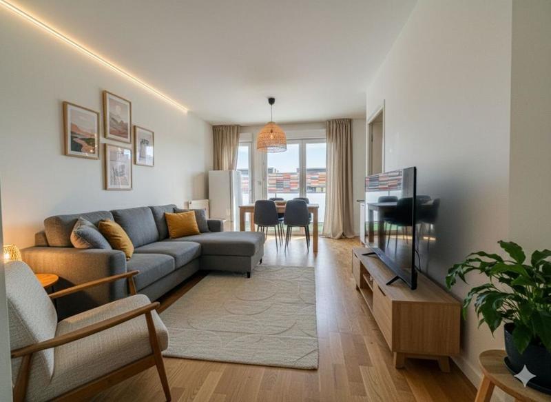 Appartement - 60 m² - 3 pièces