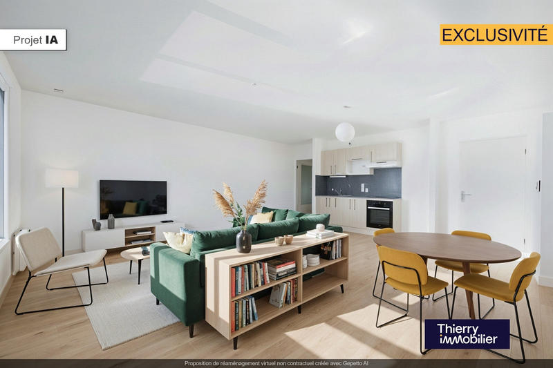 Appartement - 64 m² - 3 pièces