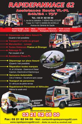 Rapidépannage 62