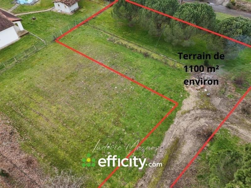 Terrain - 1 100 m²