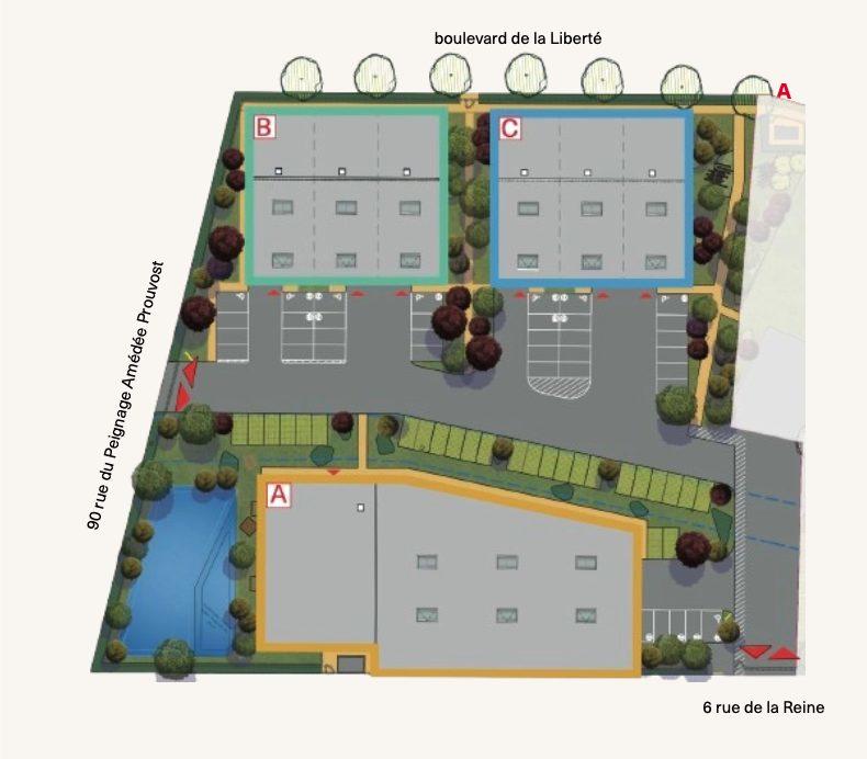 Entrepôt - 2 020 m²