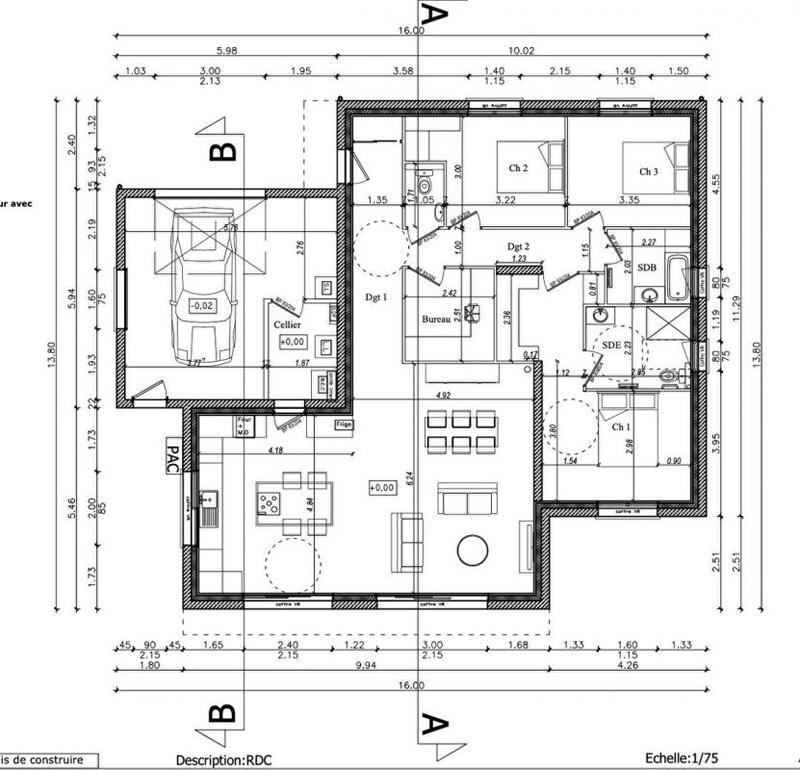 Maison - 125 m² - 5 pièces