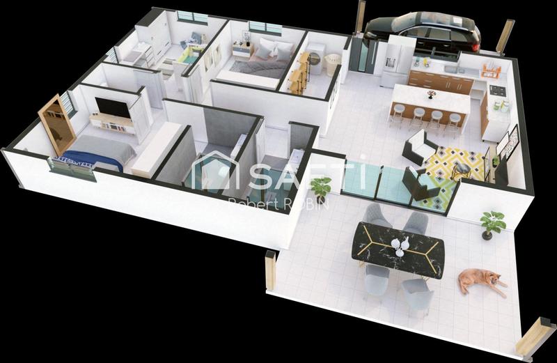 Villa - 137 m² - 4 pièces