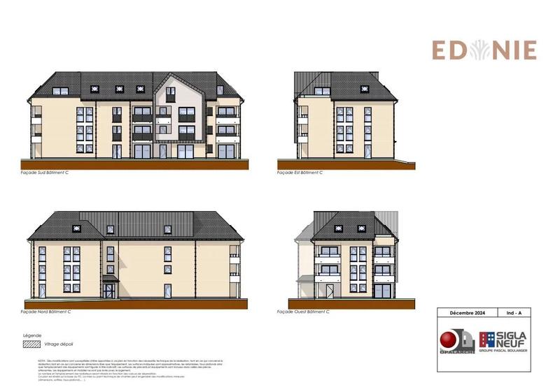 Appartement - 60 m² - 3 pièces