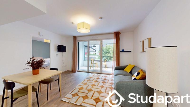 Chambre - 44 m² - 1 pièce