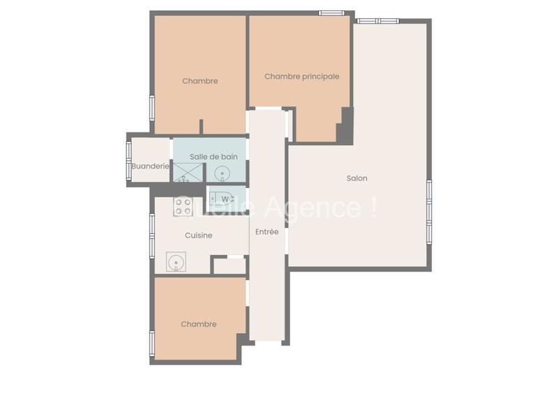 Appartement - 73 m² - 4 pièces