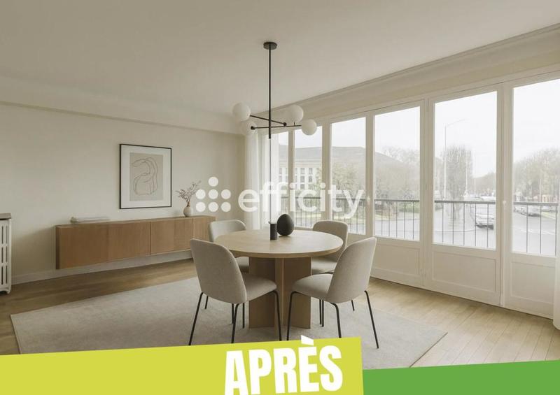 Appartement - 96 m² - 3 pièces