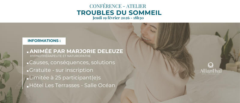 Conférence-atelier : troubles du sommeil