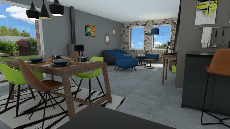 Maison - 85 m² - 4 pièces