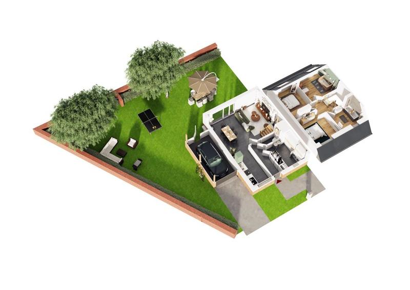 Maison - 90 m² - 4 pièces