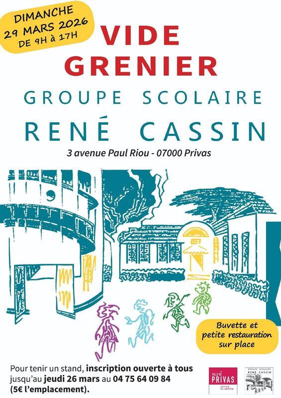 Vide grenier de l'école rené cassin
