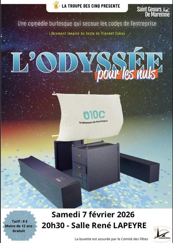 Spectacle l'Odyssée pour les nuls