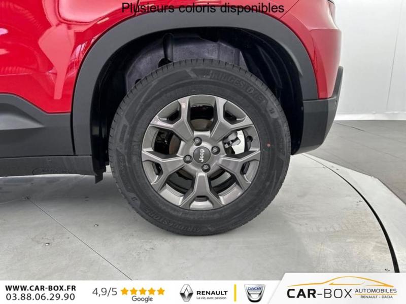 Jeep Avenger 1.2 Turbo T3 110 ch e-Hybrid Bvr6 Longitude