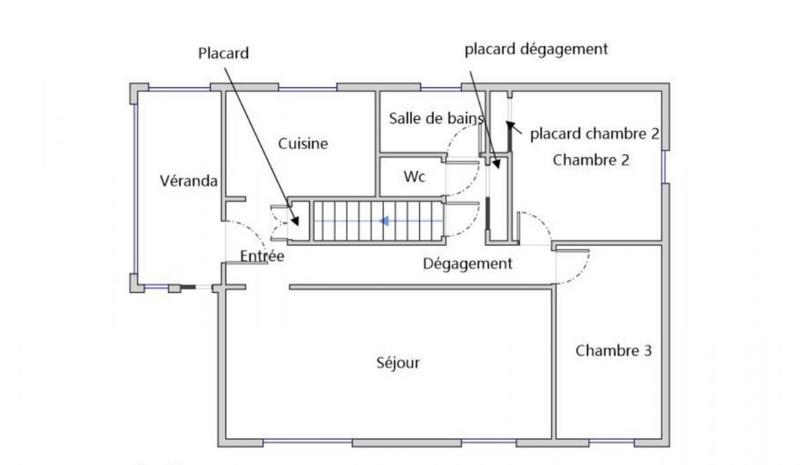 Maison - 110 m² - 4 pièces