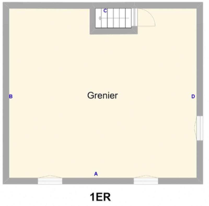 Maison - 46 m² - 3 pièces