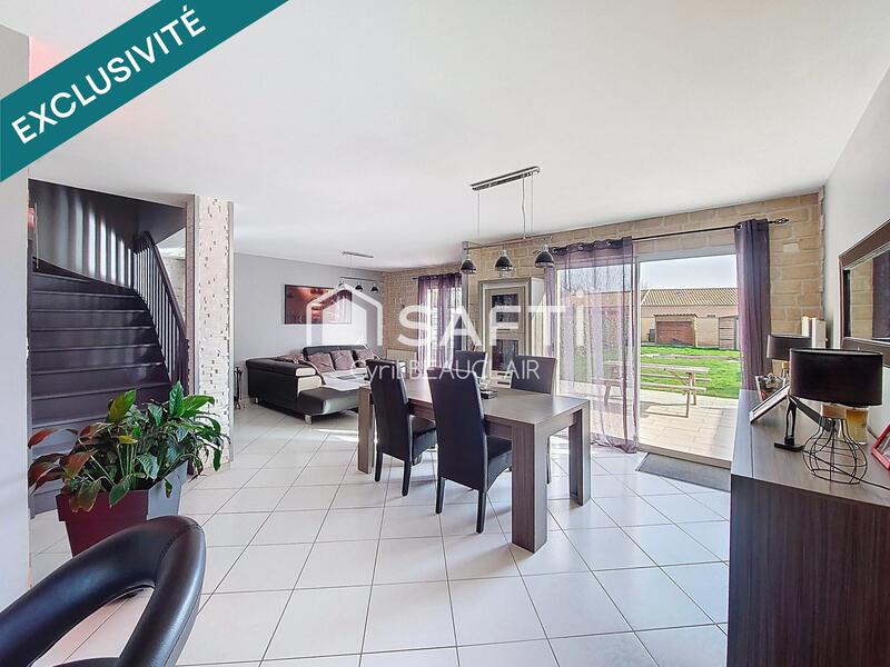 Maison - 105 m² - 4 pièces