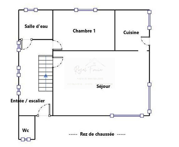 Maison ancienne - 71 m² - 4 pièces
