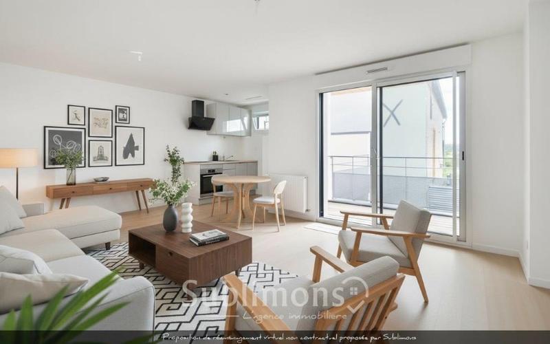 Appartement - 57 m² - 3 pièces