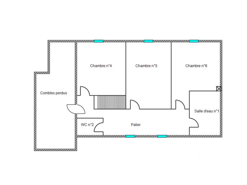 Maison - 260 m² - 14 pièces