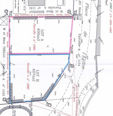 Terrain constructible - 407 m²